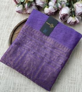 Radiant Handloom Jamdani Suit - Emerald Green