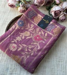 Enchanting Embroidered Mul Chanderi Suit - Emerald Green