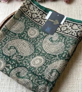 Kota Doriya Suit - Emerald Green