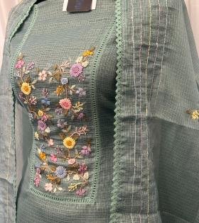 Blush Garden Silky Kota Elegance - Mixed Colors