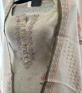 Semi Linen Suit - Mixed Colors