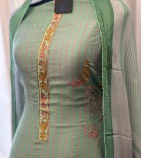 Elegant Muslin Silk Suit Set - Mixed Colors