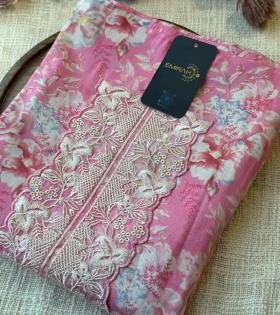 Cotton Suit Set - Rose Pink