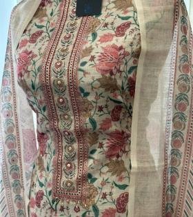 Semi Linen Suit Set - Mixed Colors