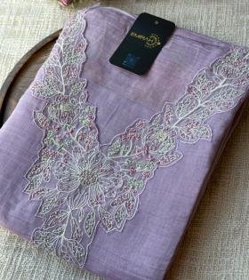 Mul Chanderi Suit Set - Mixed Colors