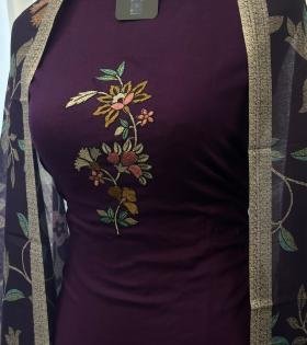Premium Cotton Embroidered Suit Set - Mixed Colors