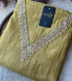 Premium Mul Chanderi Suit Set - Mixed Colors
