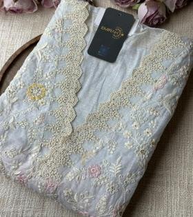 Net Kota – Delicate Floral Elegance - Mixed Colors