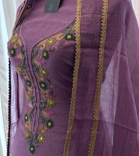 Mul Chanderi Elegance - Mixed Colors