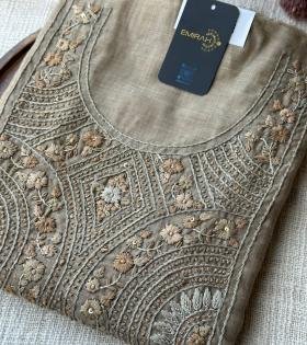 Chanderi Suit ✨ - Gold