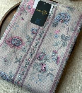 Kota Silk Floral Suit - Mixed Colors