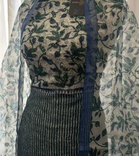 Net Kota Floral Suit - Mixed Colors