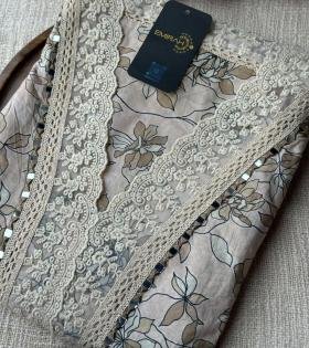 Elegant Muslin Silk Suit - Mixed Colors