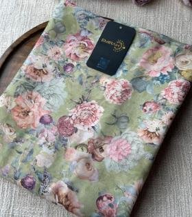 Soft Cotton Floral Suit  - Mixed Colors
